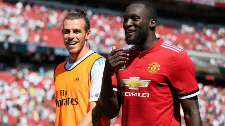 Гарет Бэйл и Ромелу Лукаку