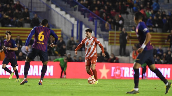 «Жирона» обыграла резервистов «Барселоны»