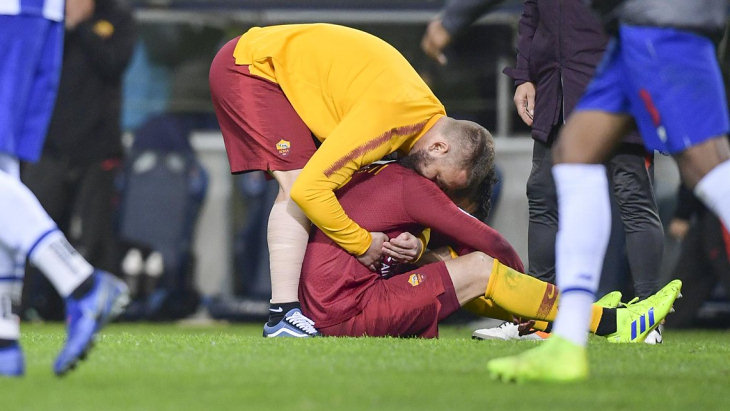 Футболисты «Ромы»