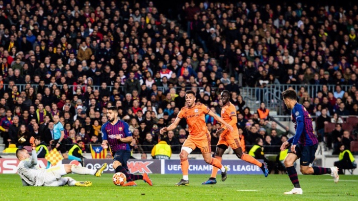 Каталонцы пока не оставляют «Лиону» шансов