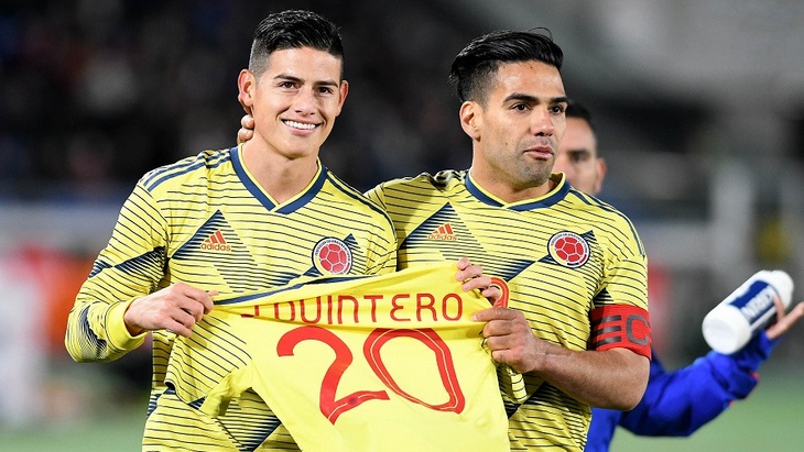 Хамес Родригес и Радамель Фалькао