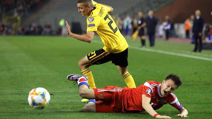 Бельгия — Россия