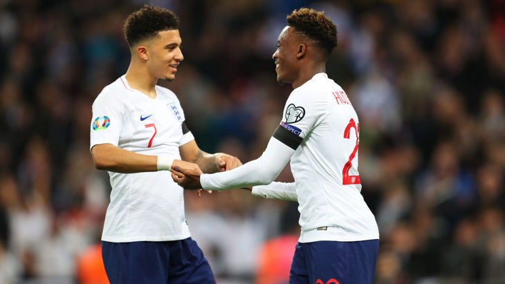 Джейдон Санчо и Каллум Хадсон-Одои