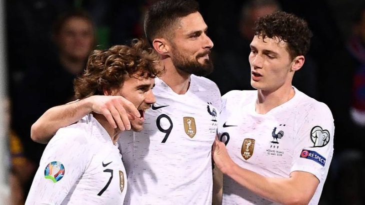 Франция легко разобралась с Молдовой