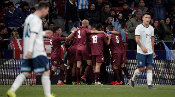 Венесуэла забила трижды