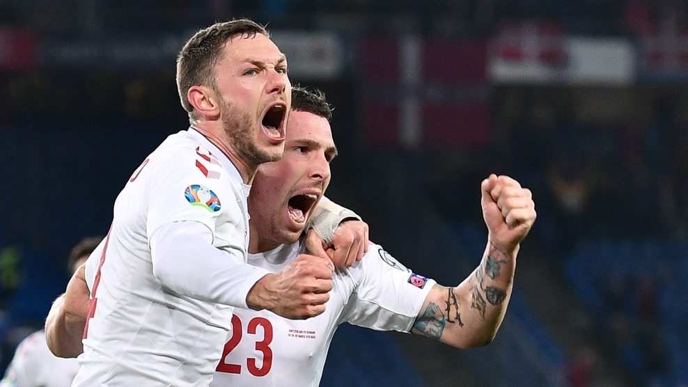 Дания организовала камбэк за девять минут концовки матча