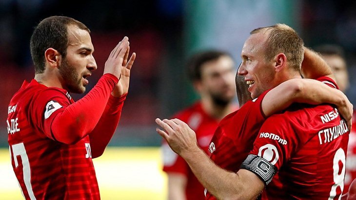 Игроки «Спартака»