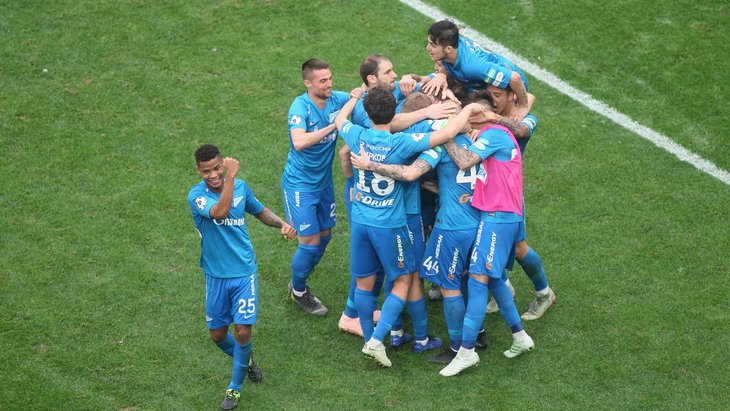 Футболисты «Зенита»