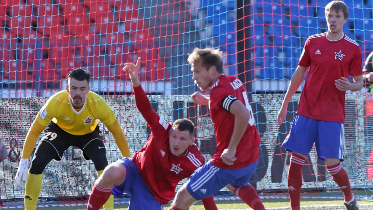 Футболисты «СКА-Хабаровск»