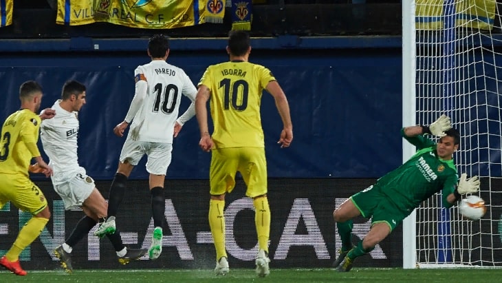 Момент у ворот «Вильярреала»