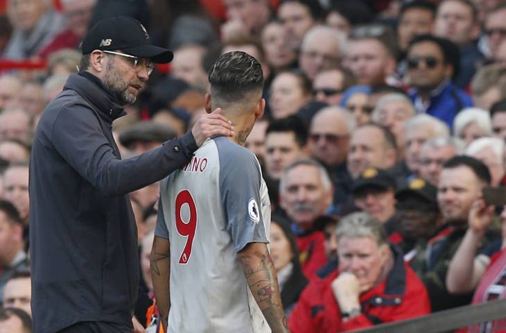 Юрген Клопп и Роберто Фирмино