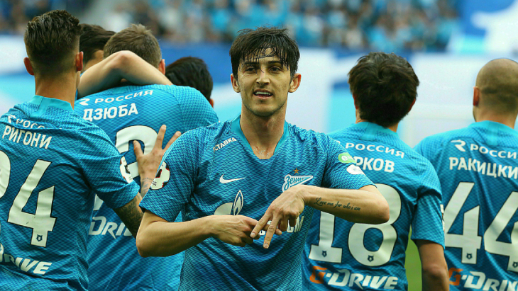 Футболисты «Зенита»