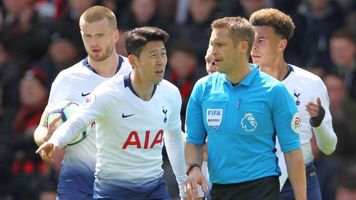 Сон Хын Мин получил красную карточку