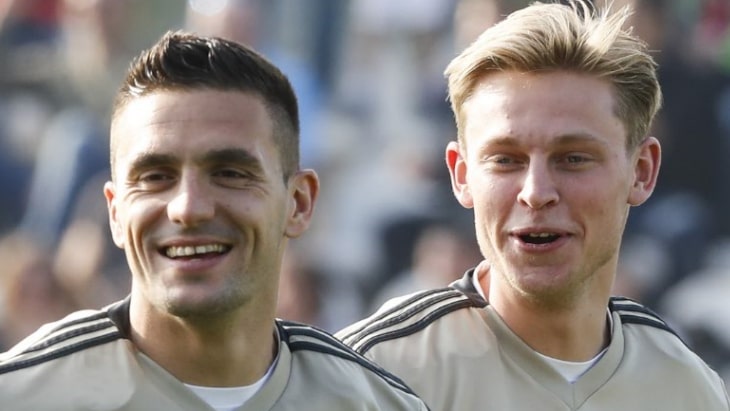 Душан Тадич и Френки де Йонг