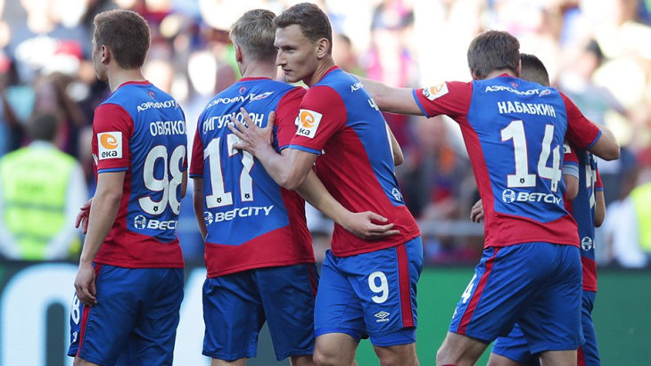 Футболисты ЦСКА