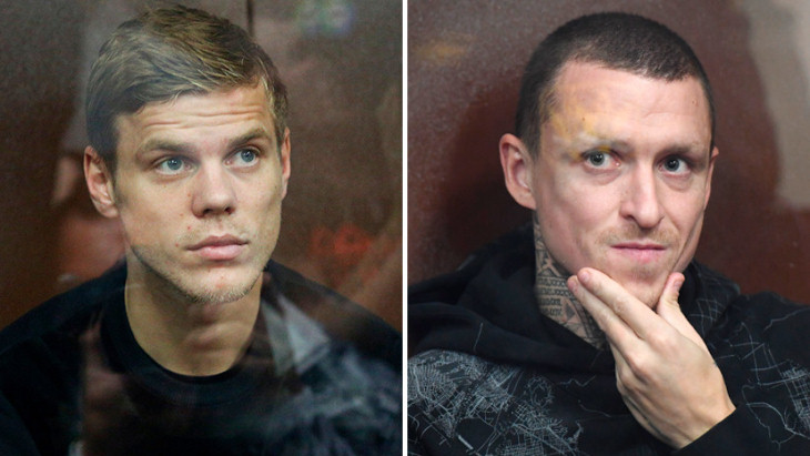 Александр Кокорин и Павел Мамаев