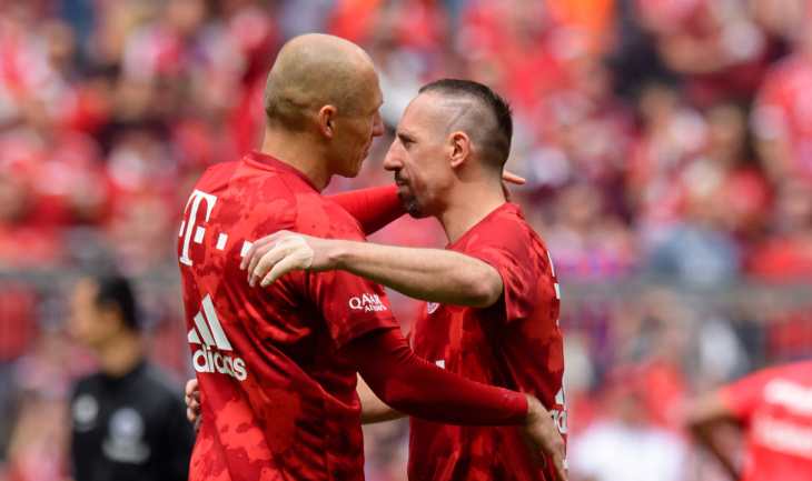 Арьен Роббен и Франк Рибери