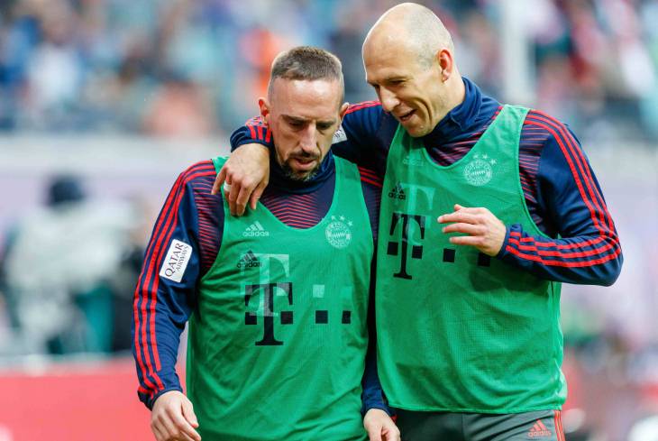 Франк Рибери и Арьен Роббен