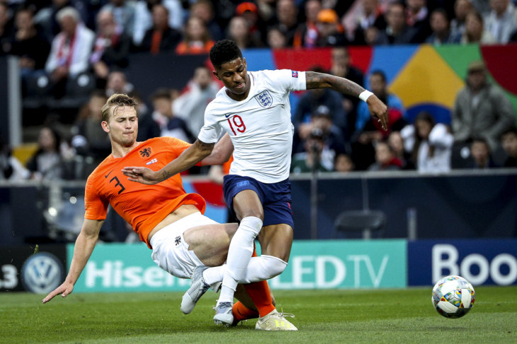 Маттейс де Лигт и Маркус Рэшфорд