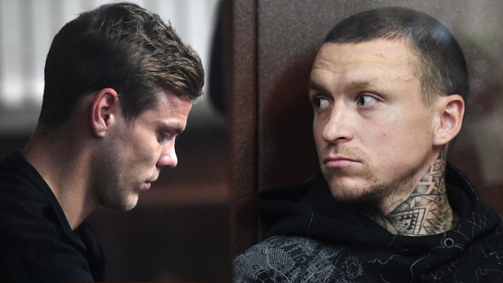 Александр Кокорин и Павел Мамаев