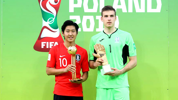 Ли Кан Ин и Андрей Лунин