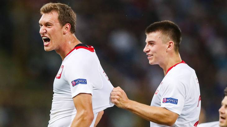 Футболисты сборной Польши