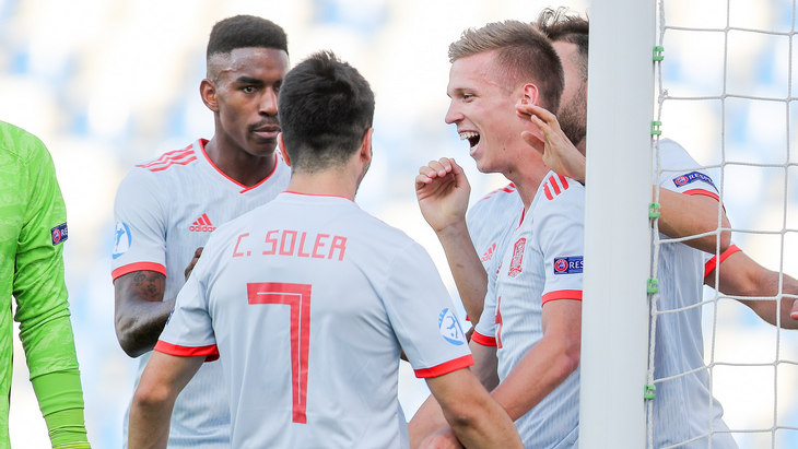 Футболисты сборной Испании