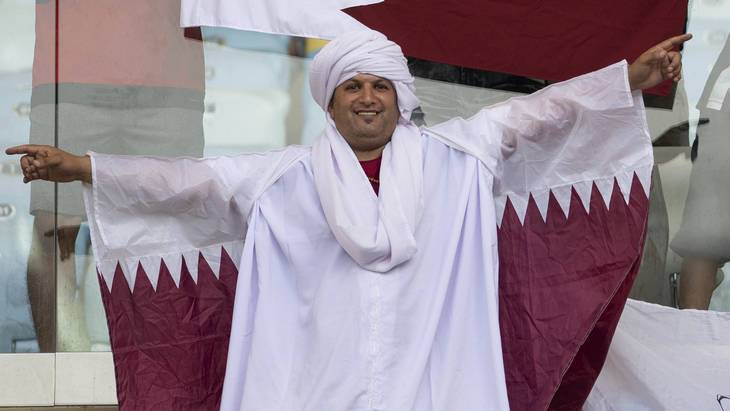 Болельщик сборной Катара