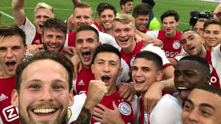 Футболисты «Аякса»