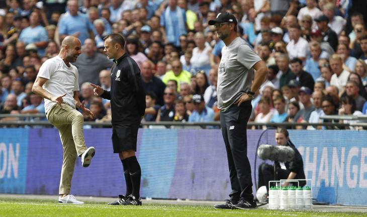 Гвардиола получил желтую за эмоции