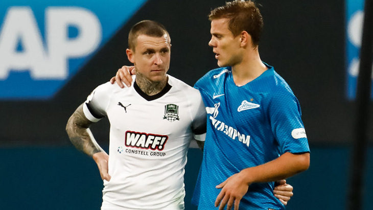 Александр Кокорин и Павел Мамаев