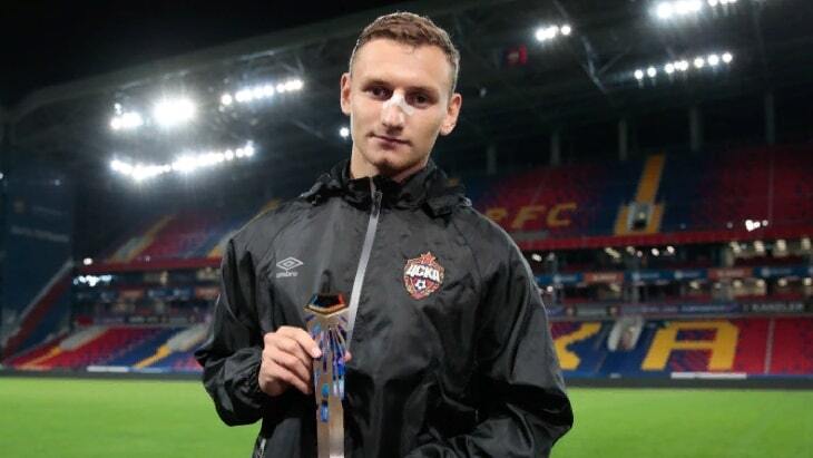 Федор Чалов с наградой лучшего игрока РПЛ сезона 2018/2019