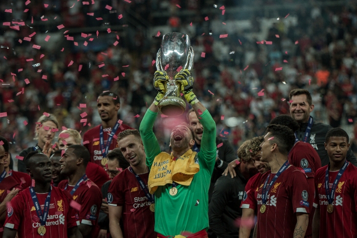 Адриан принес «Ливерпулю» трофей