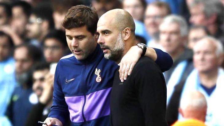 Маурисио Почеттино и Пеп Гвардиола