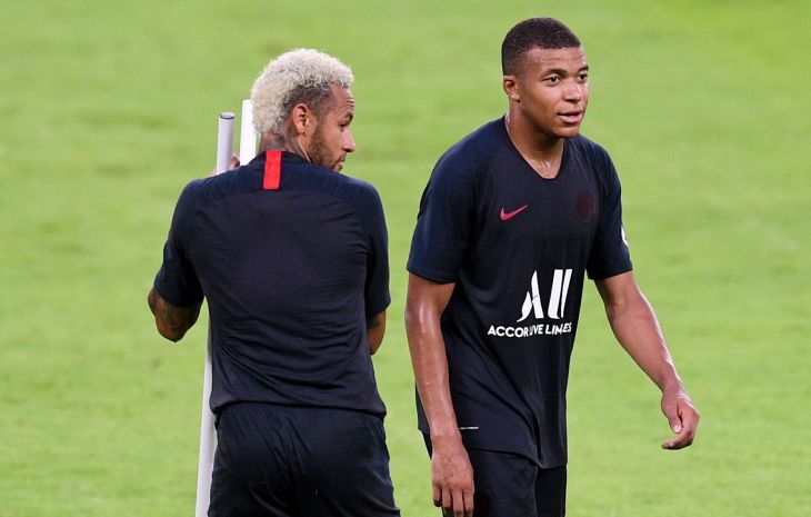 Неймар и Килиан Мбаппе