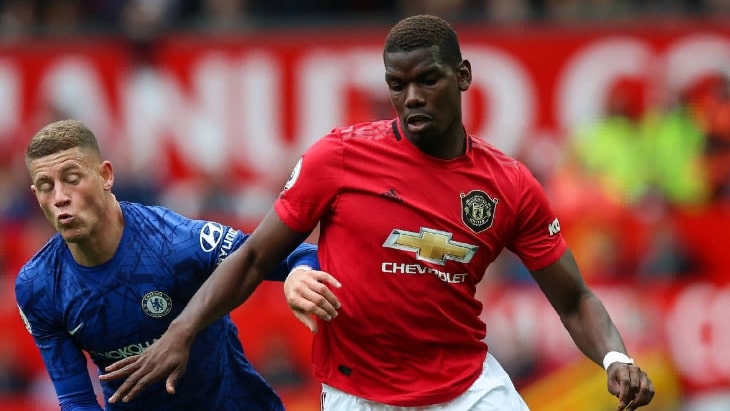 Пол Погба и Росс Баркли