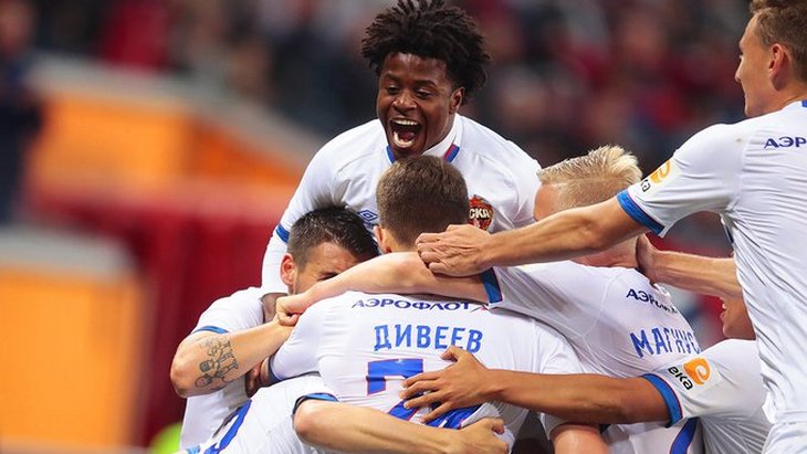 Футболисты ЦСКА