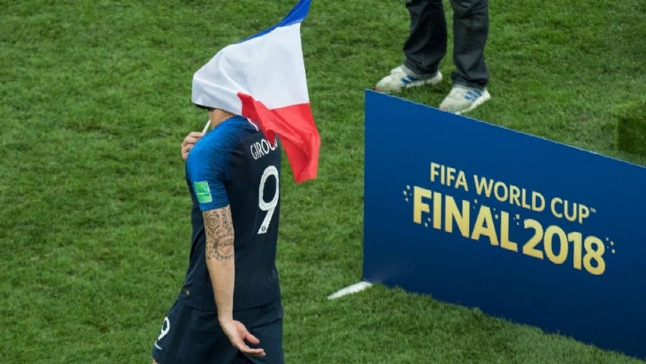 Фрагмент финала Чемпионата мира 2018