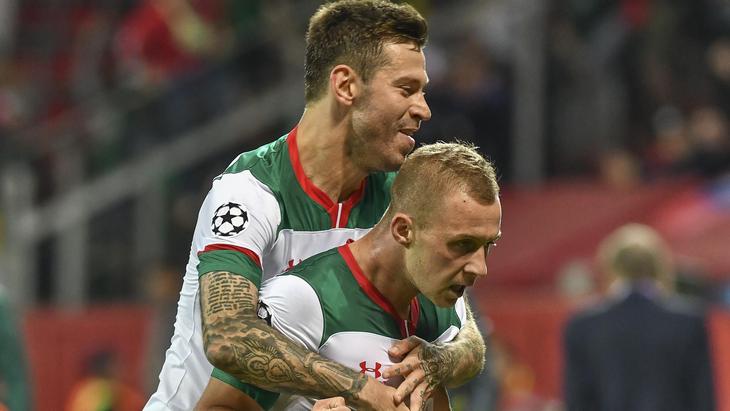 Дмитрий Баринов и Федор Смолов