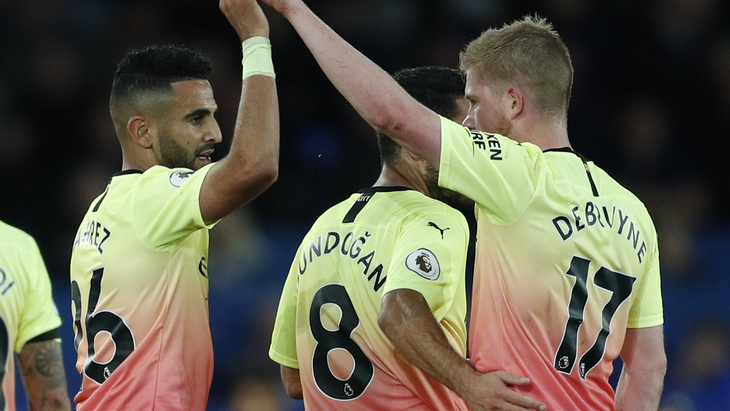 Рияд Марез и Кевин де Брейне