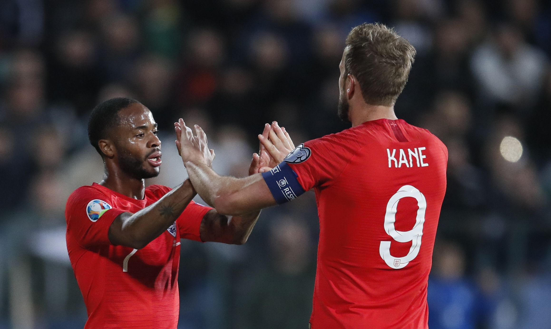 Рахим Стерлинг и Гарри Кейн