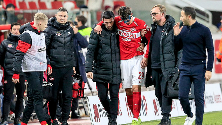 Кутепов получил травму