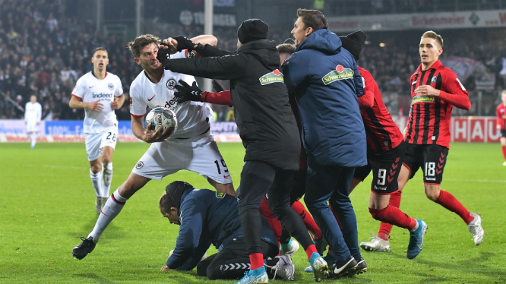 Фрагмент матча