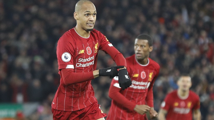 Фабиньо — на сегодня ключевой игрок «Ливерпуля»