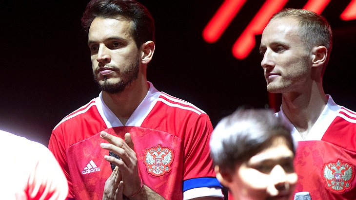 Гильерме в форме сборной России