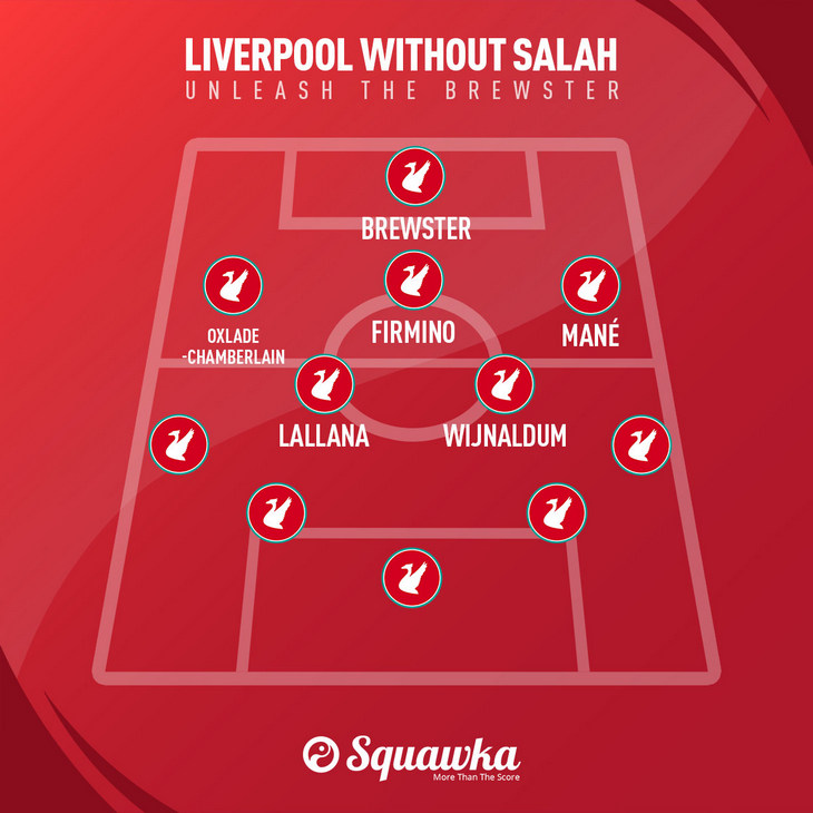 «Ливерпуль» с Брюстером в составе