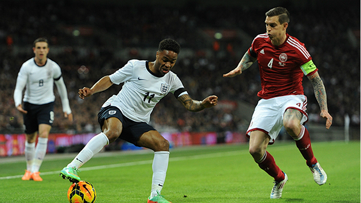 Англия — Дания