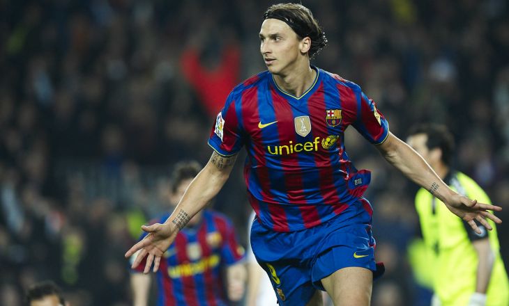 В «Барселоне» Ибрагимович не сошелся с Месси