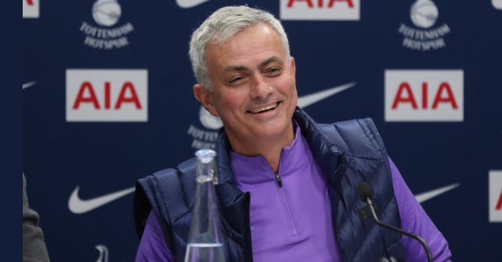 Моуринью был в хорошем настроении