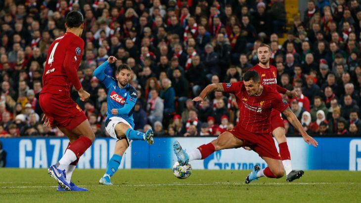 «Наполи» не удержал победный счет